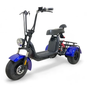 Электротрицикл CityCoco X5 trike mini синий
